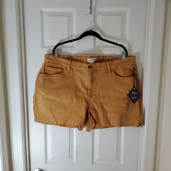 New Super Cute Plus Size Shorts Size 20W - Picture 6 of 8